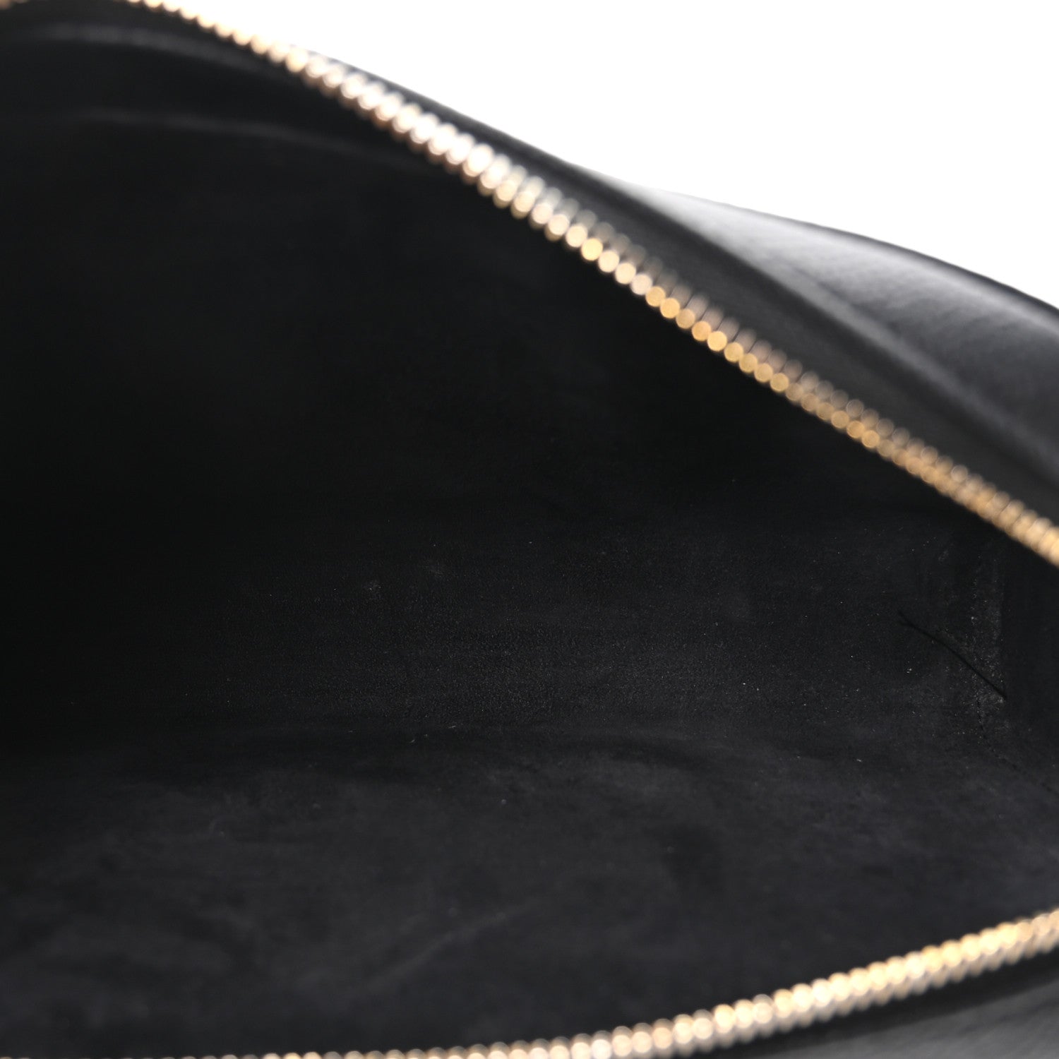 Christian Dior Grained Calfskin Caro Double Pouch Black 5 of 10