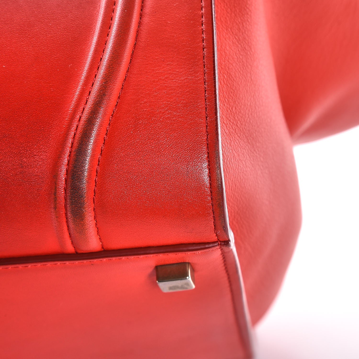 Celine Smooth Calfskin Medium Phantom Luggage Vermillion 17 of 17
