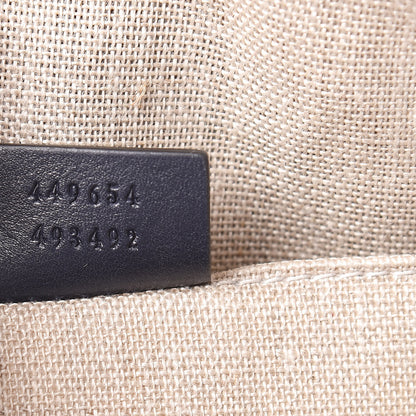 Gucci Soft Microguccissima Mini Dome Bag Blue 9 of 10