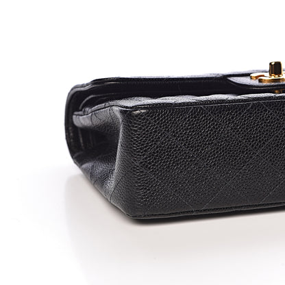 Chanel Caviar Quilted Small Double Flap Black 9 of 14