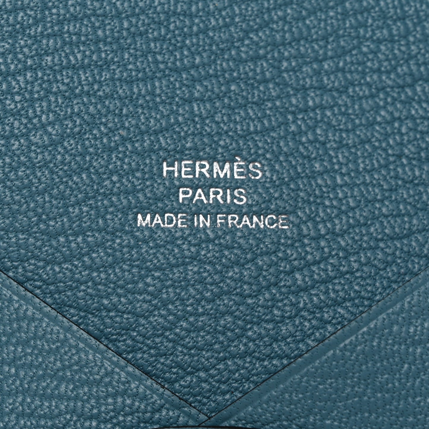 Chevre Mysore Calvi Card Case New Bleu Jean