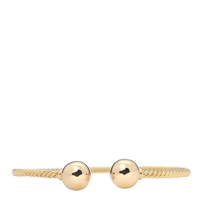 David Yurman 18K Yellow Gold 10mm Solari Bracelet 1 of 4