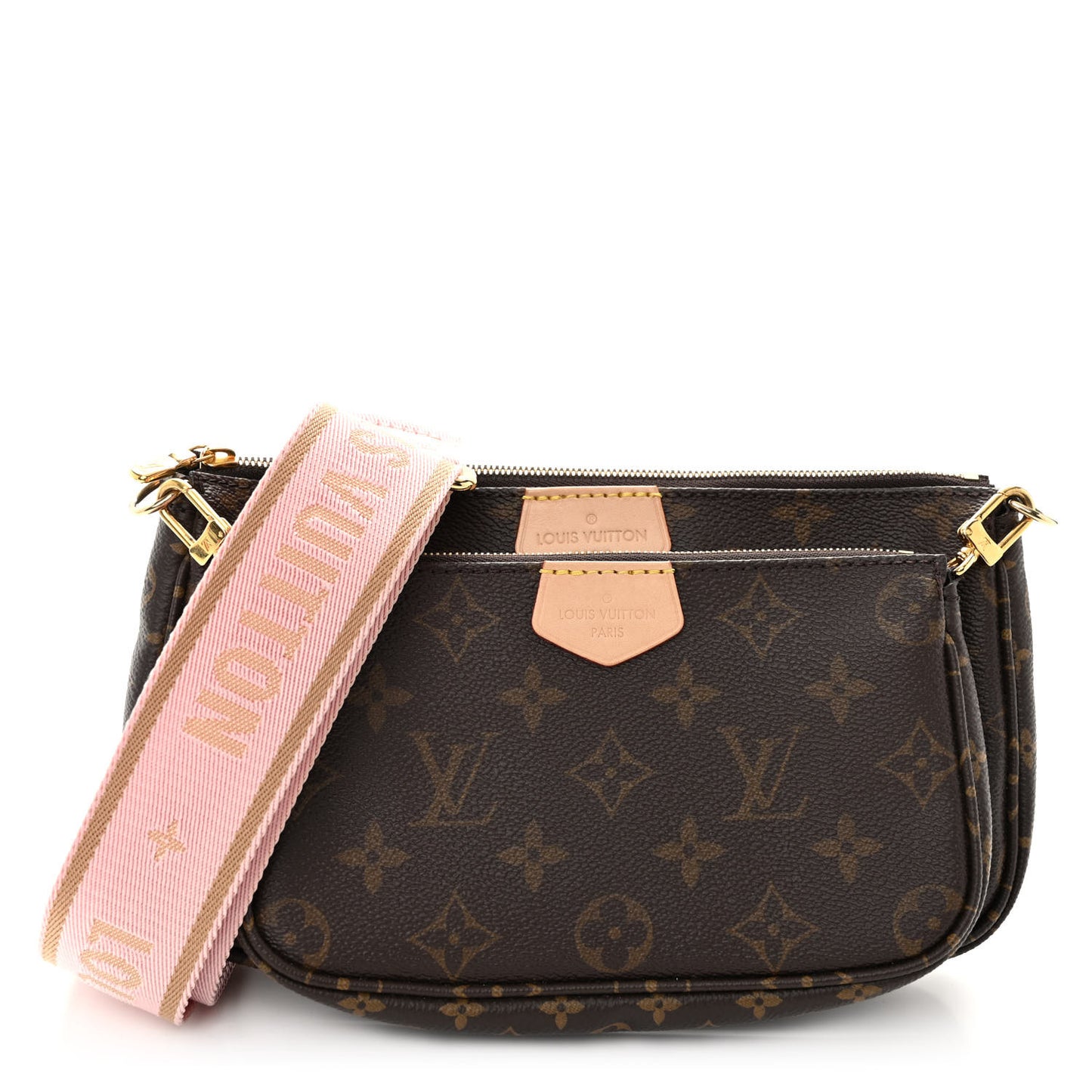 Monogram Multi Pochette Accessories Rose Clair