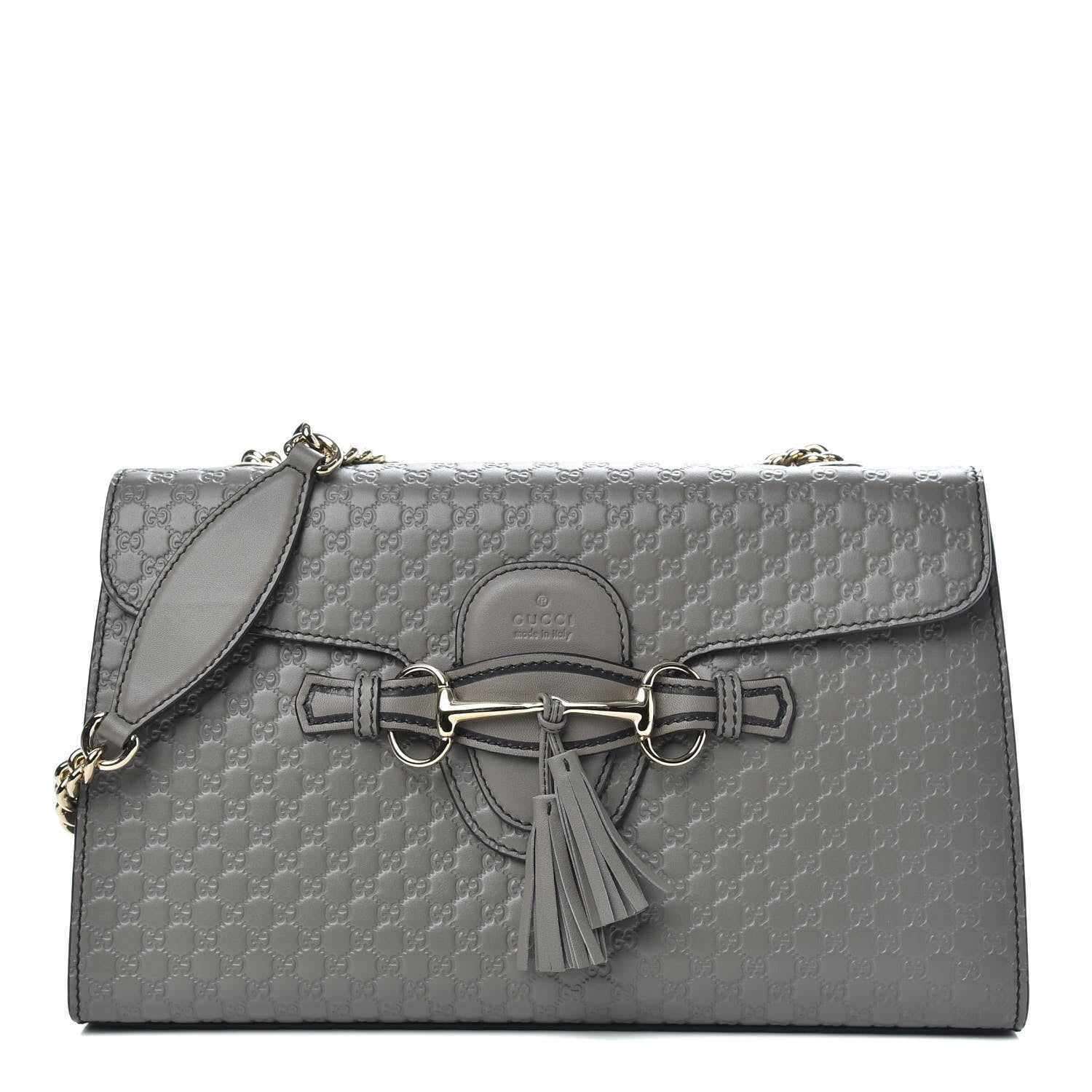 Gucci Soft Microguccissima Medium Emily Chain Shoulder Bag Loess 1 of 10