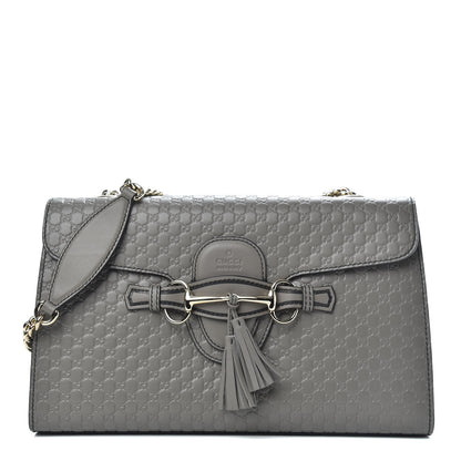 Gucci Soft Microguccissima Medium Emily Chain Shoulder Bag Loess 1 of 10
