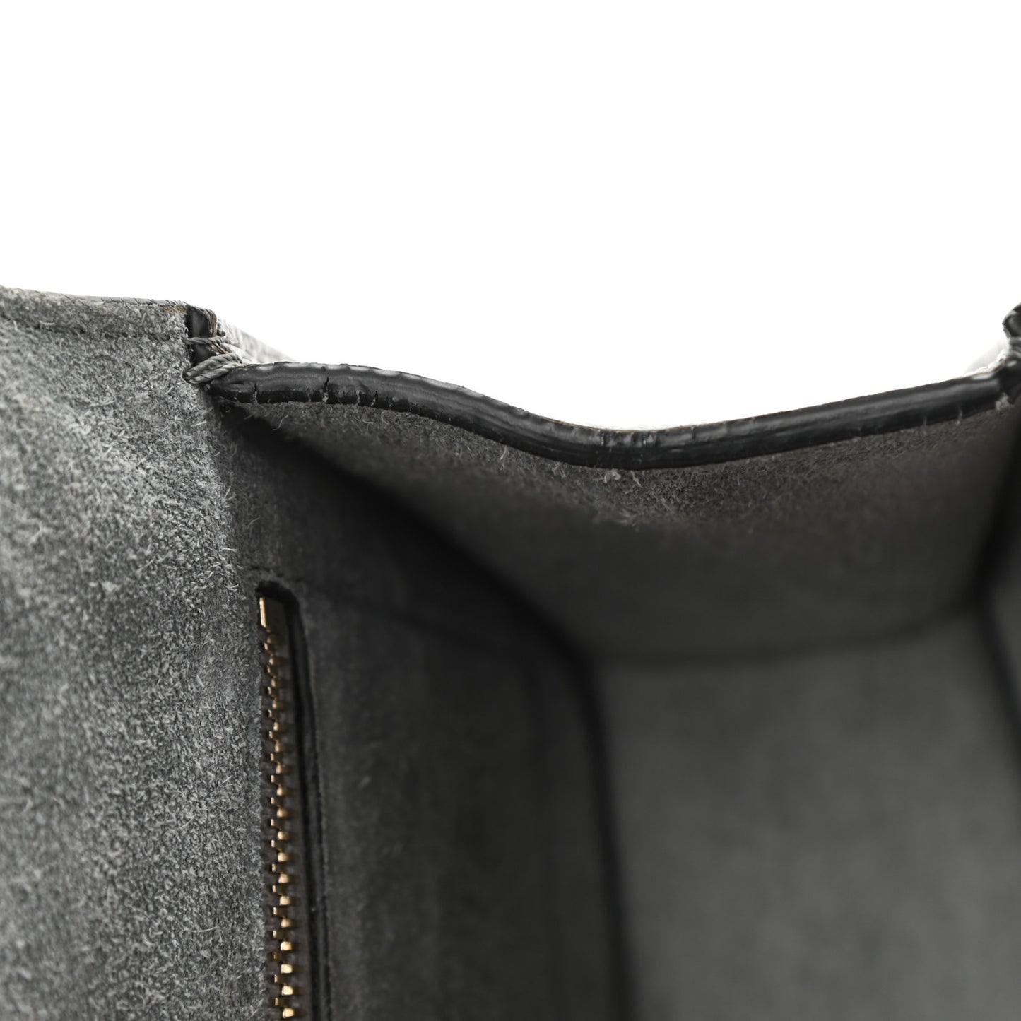 Pebbled Calfskin Small Glam Lock Rockstud Flap Gray