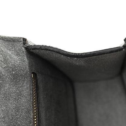 Valentino Garavani Pebbled Calfskin Small Glam Lock Rockstud Flap Gray 13 of 13