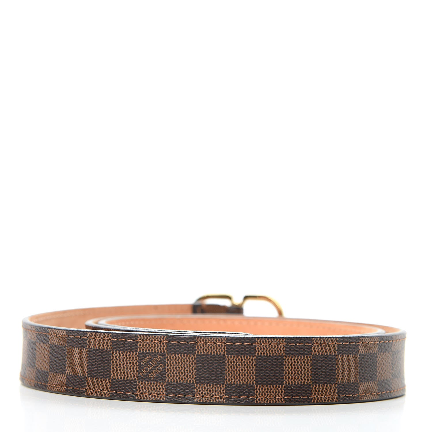 Louis Vuitton Damier Ebene Mini 25mm Belt 90 36 3 of 8