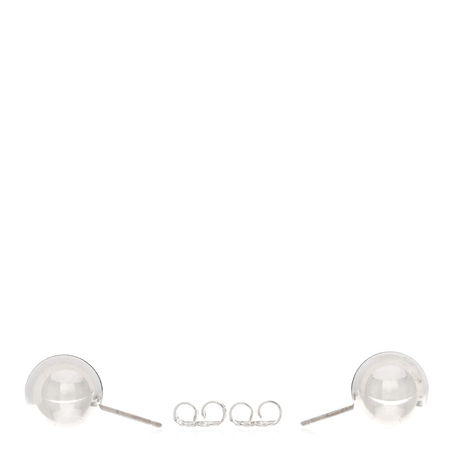 Sterling Silver 10mm HardWear Ball Earrings