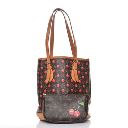 Louis Vuitton Monogram Cerises Bucket Bag 5 of 15