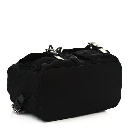 Prada Nylon Vela Medium Backpack Black 4 of 17