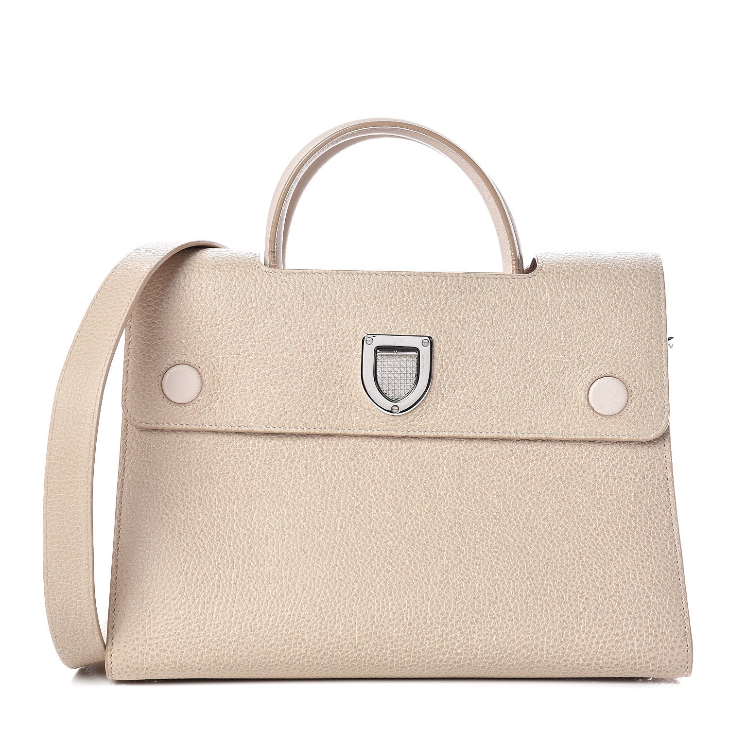 Christian Dior Grained Calfskin Medium Diorever Flap Tapioca 1 of 18