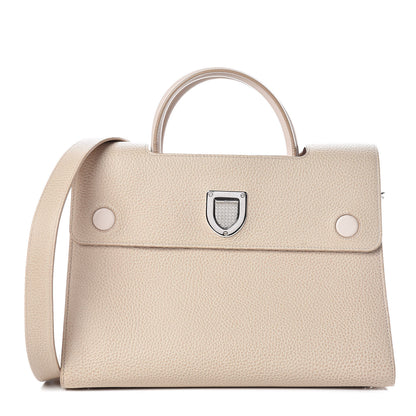 Christian Dior Grained Calfskin Medium Diorever Flap Tapioca 1 of 18