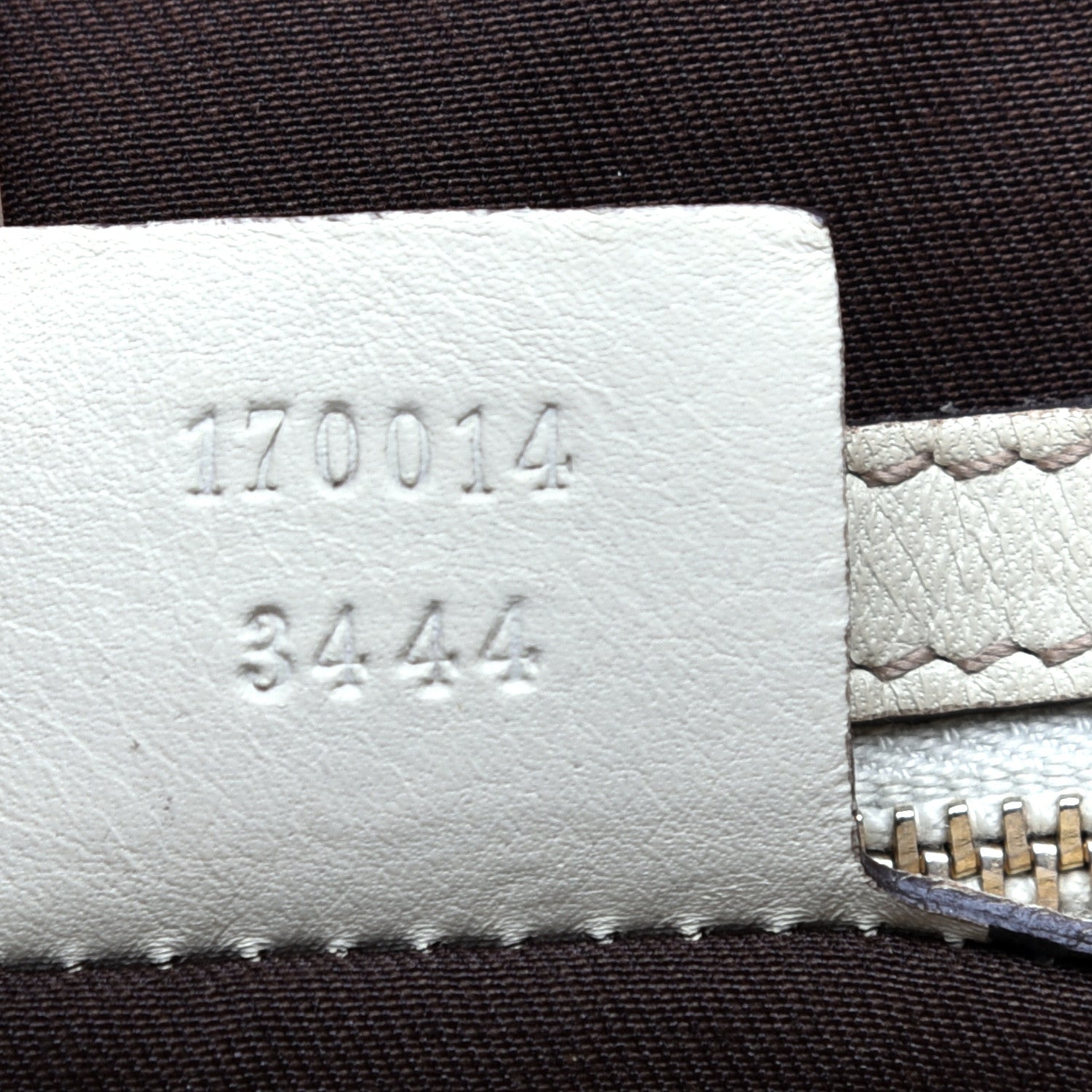 Gucci Monogram Large Wave Hobo Off White 9 of 10