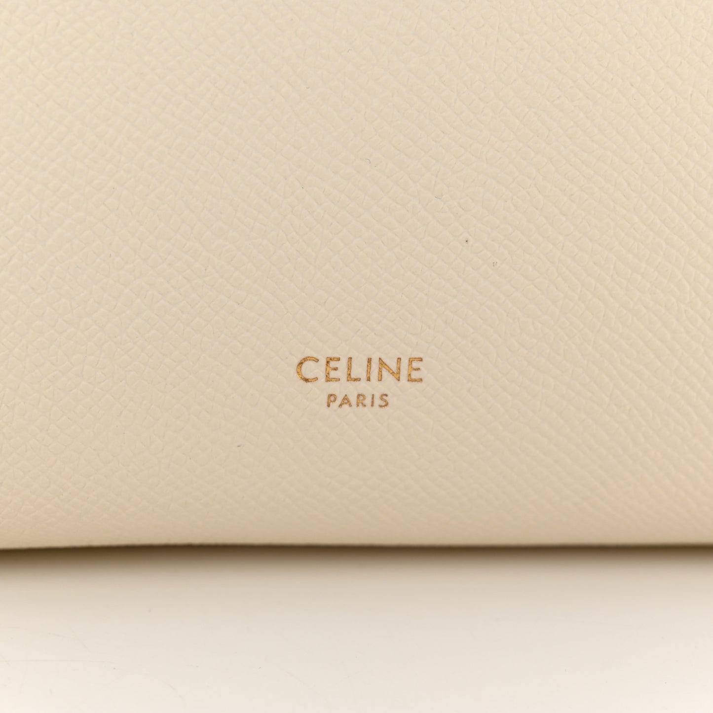 Grained Calfskin Nano Belt Bag White