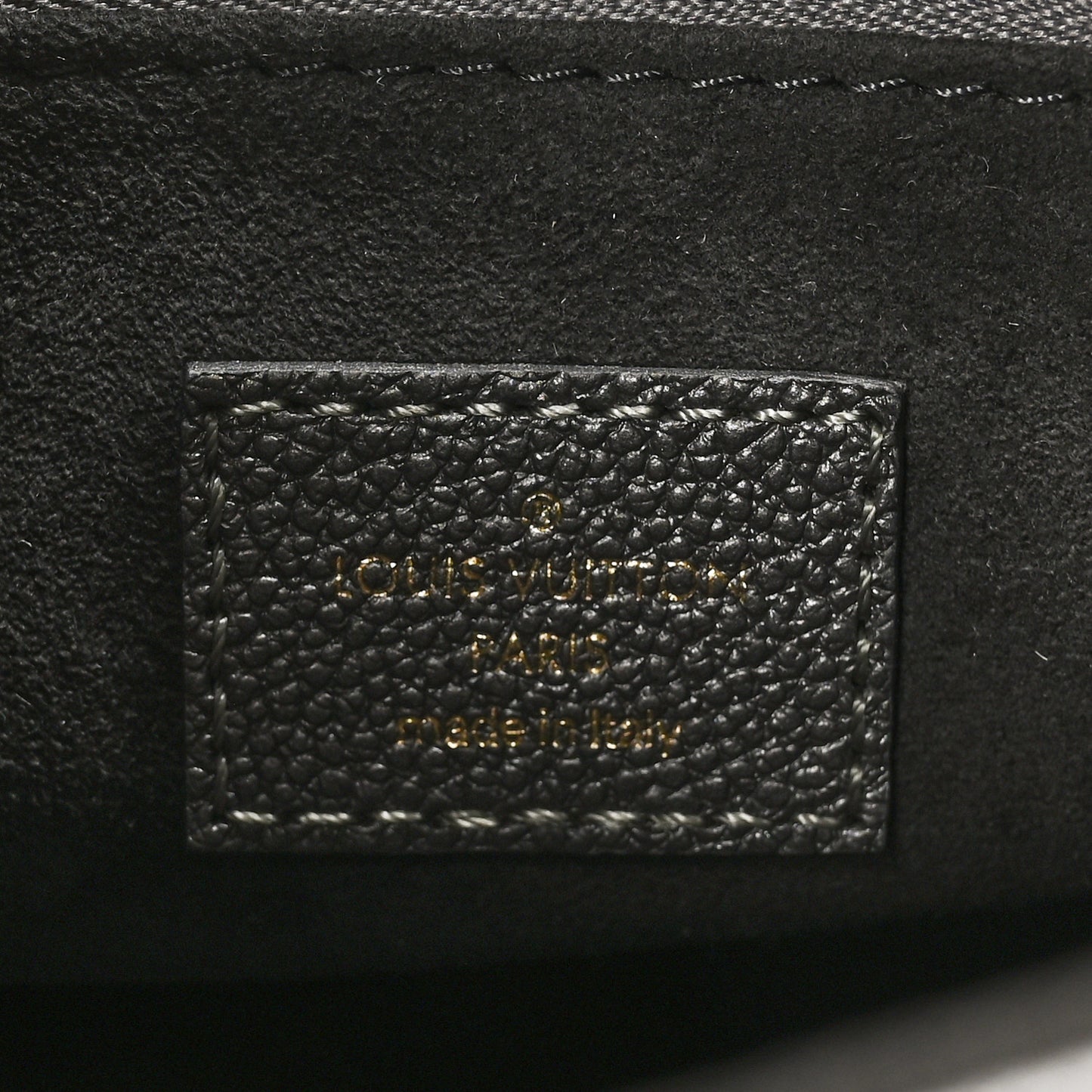 Metallic Empreinte Monogram Giant Onthego PM Gun Metal