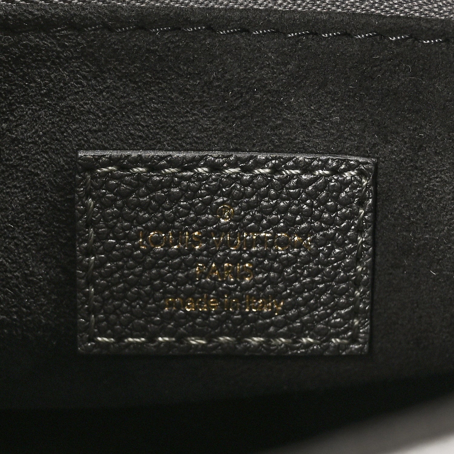 Louis Vuitton Metallic Empreinte Monogram Giant Onthego PM Gun Metal 6 of 9