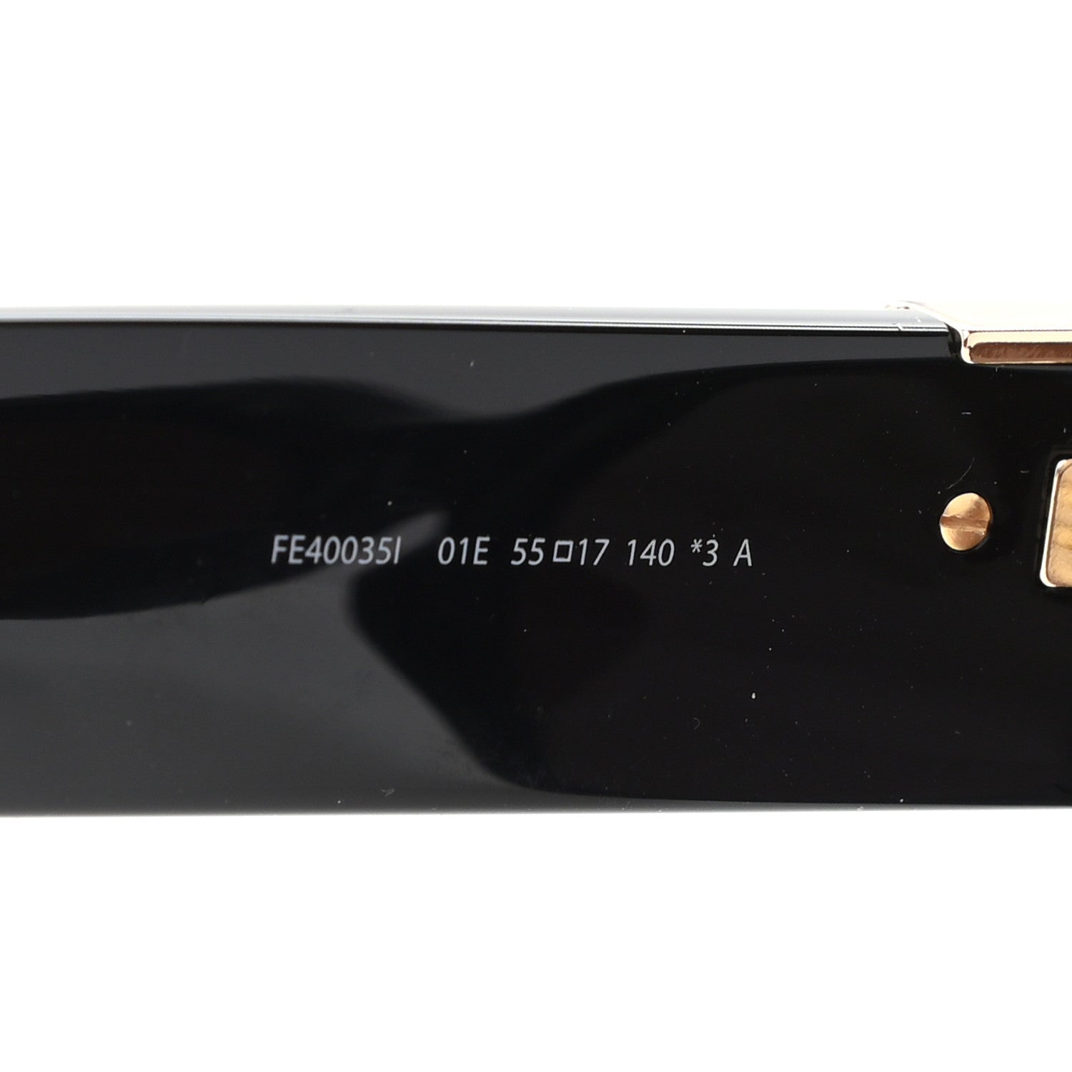 Fendi Geometric Sunglasses FE40035I Black 6 of 8
