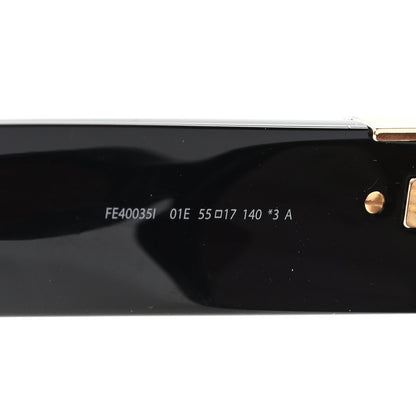 Fendi Geometric Sunglasses FE40035I Black 6 of 8