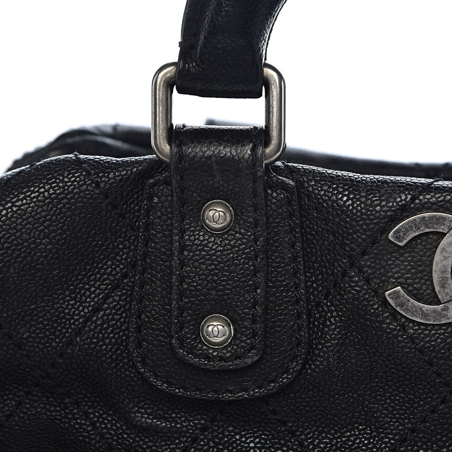 Caviar Small Outdoor Ligne Doctor Bag Black
