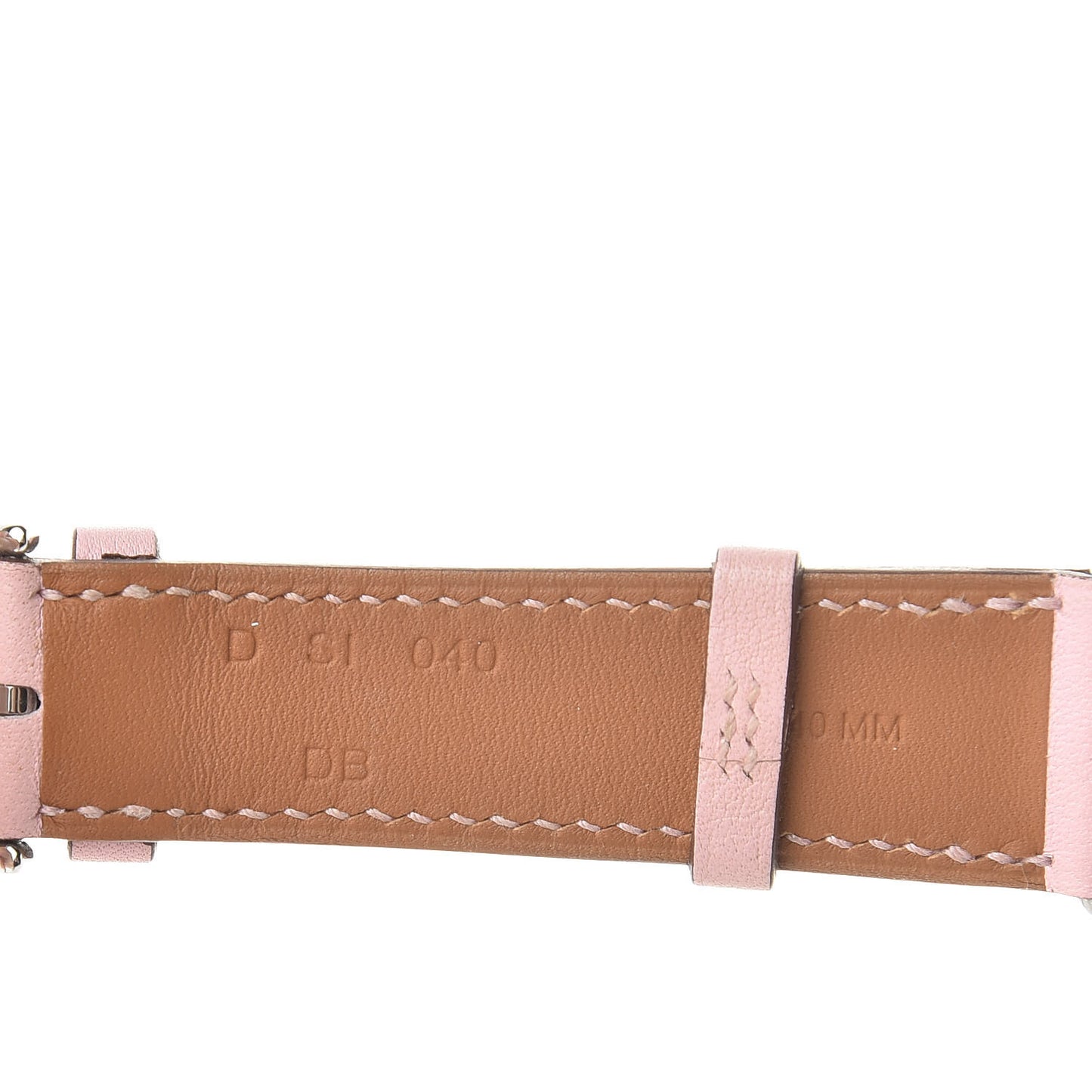 Swift 40mm Apple Watch Double Tour Band Rose Sakura Craie Argile