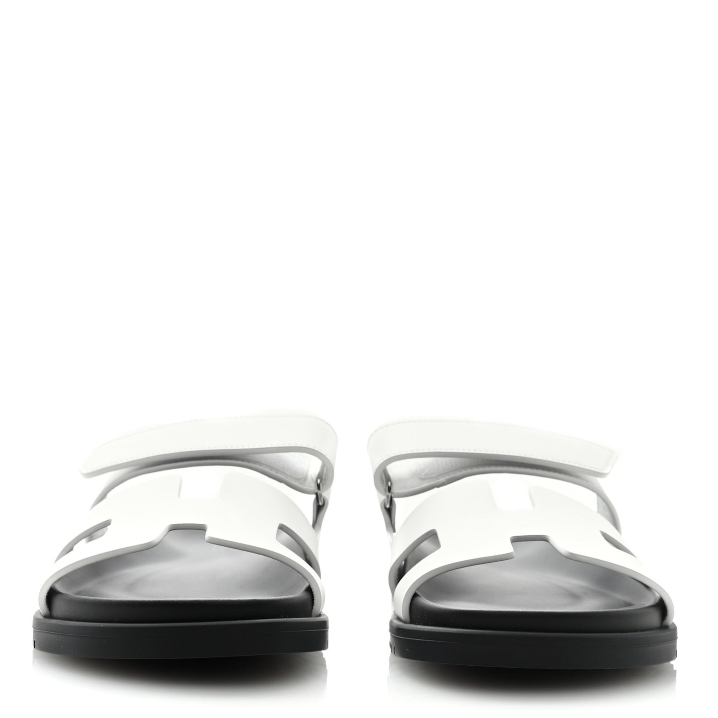 Calfskin Womens Chypre Sandals 37 White