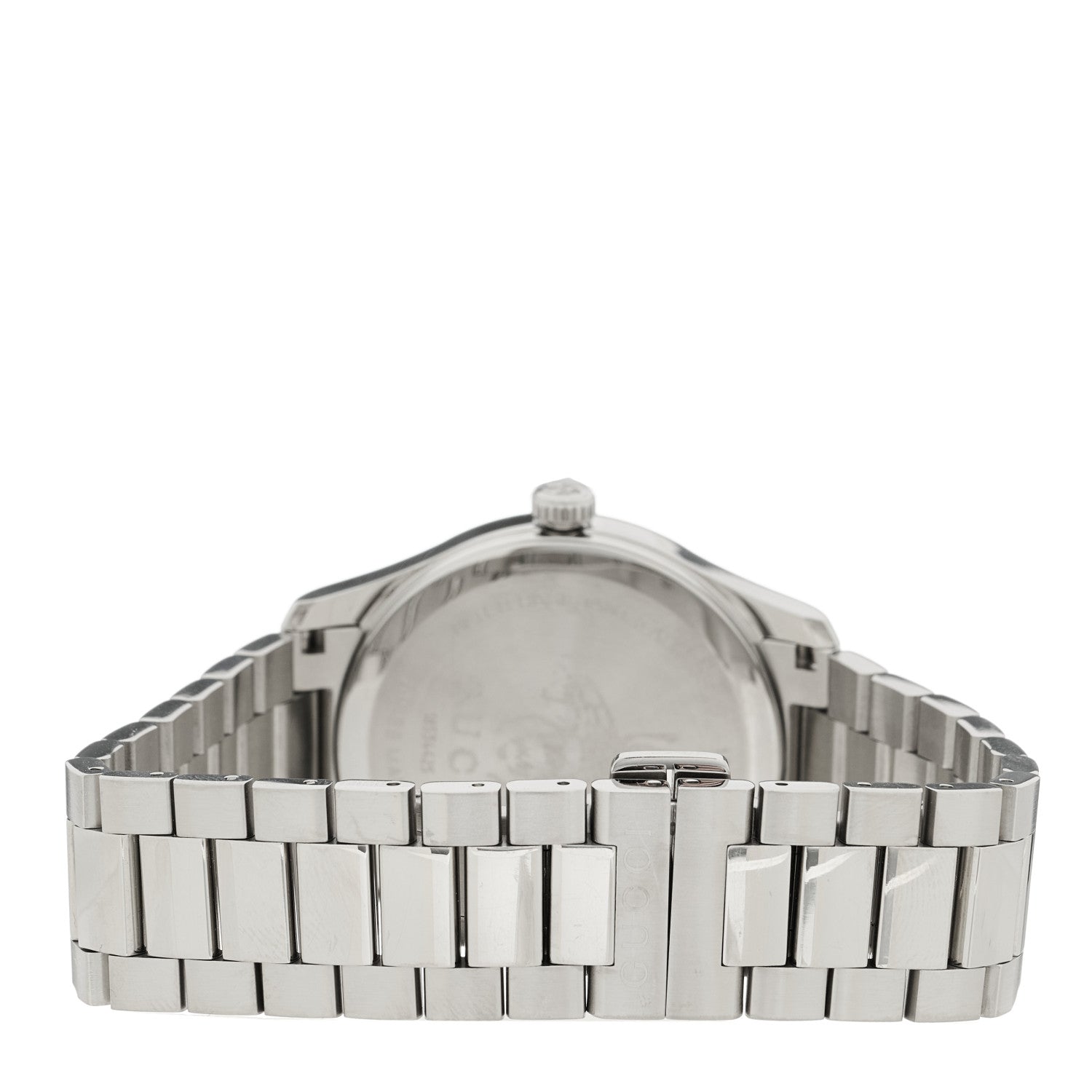 Gucci Stainless Steel 38mm G-Timeless Charm Quartz Watch Black 3 of 4