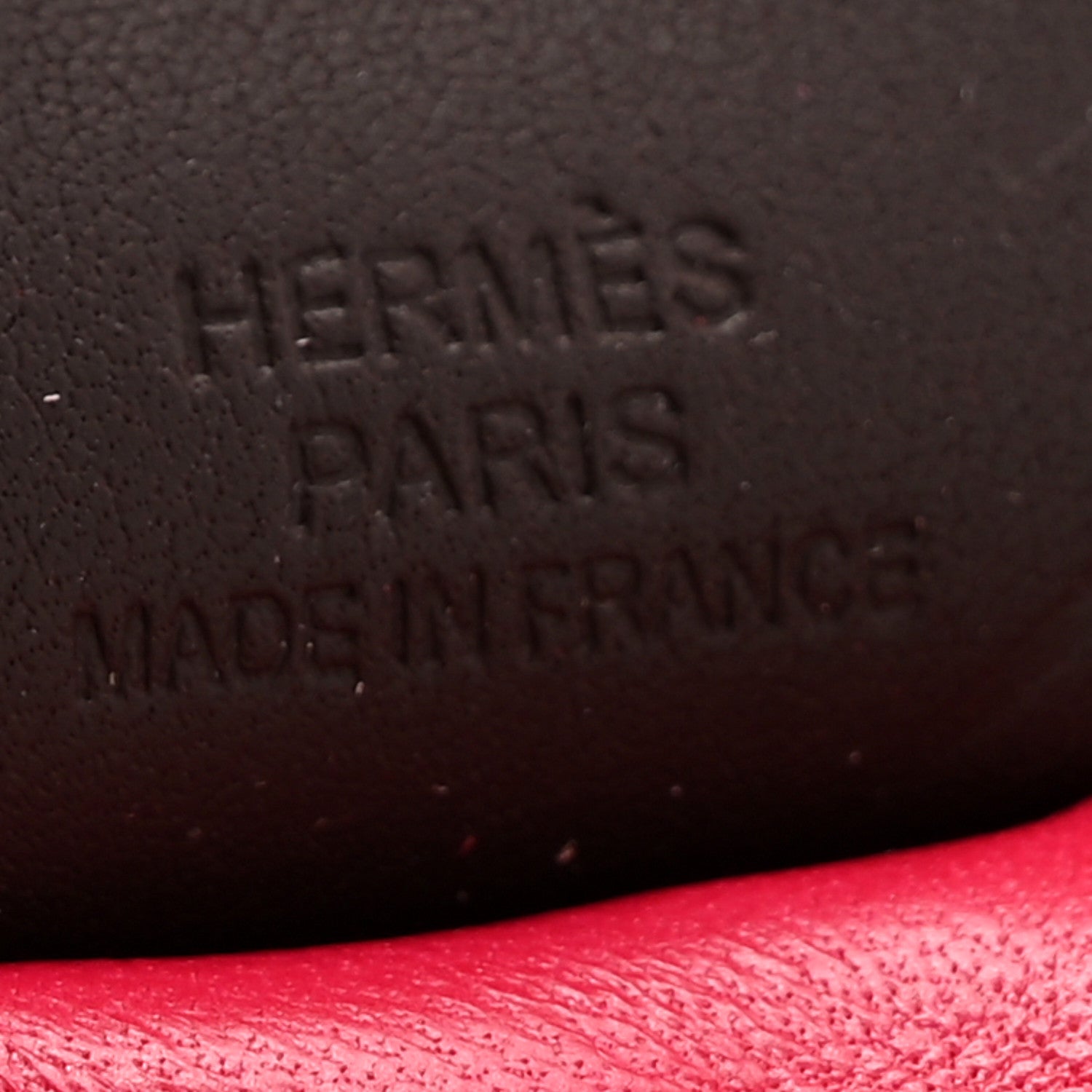 Hermes Milo Lambskin Grigri Rodeo Pegase Horse Bag Charm PM Framboise Rose Sakura Rouge Sellier 3 of 5