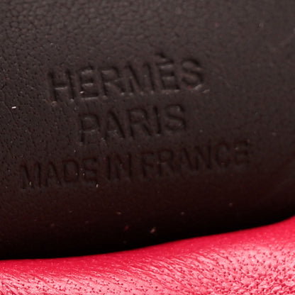 Hermes Milo Lambskin Grigri Rodeo Pegase Horse Bag Charm PM Framboise Rose Sakura Rouge Sellier 3 of 5