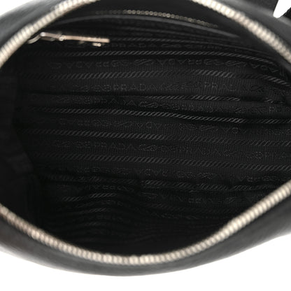 Prada Vitello Daino Camera Crossbody Black 5 of 10