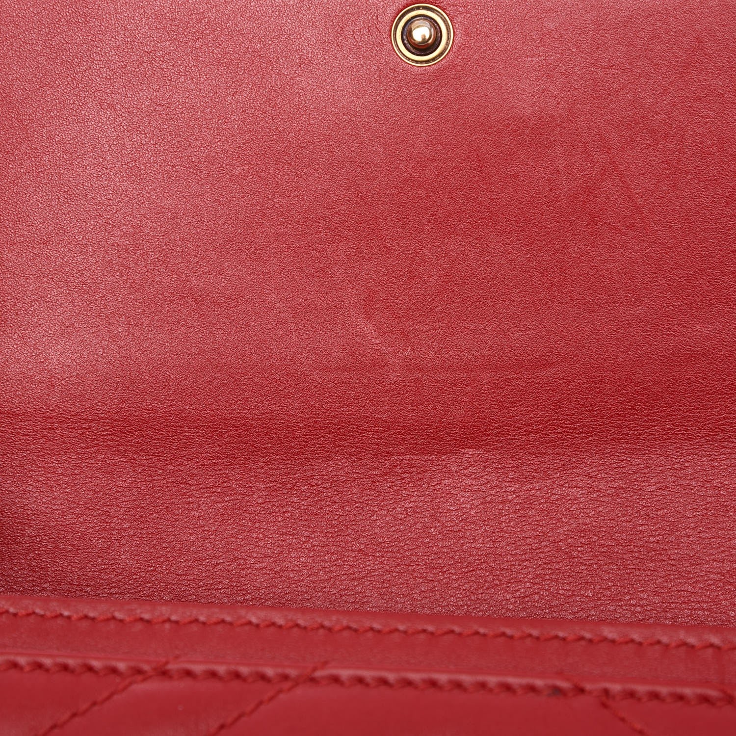 Gucci Calfskin Matelasse GG Marmont Continental Wallet Hibiscus Red 12 of 12