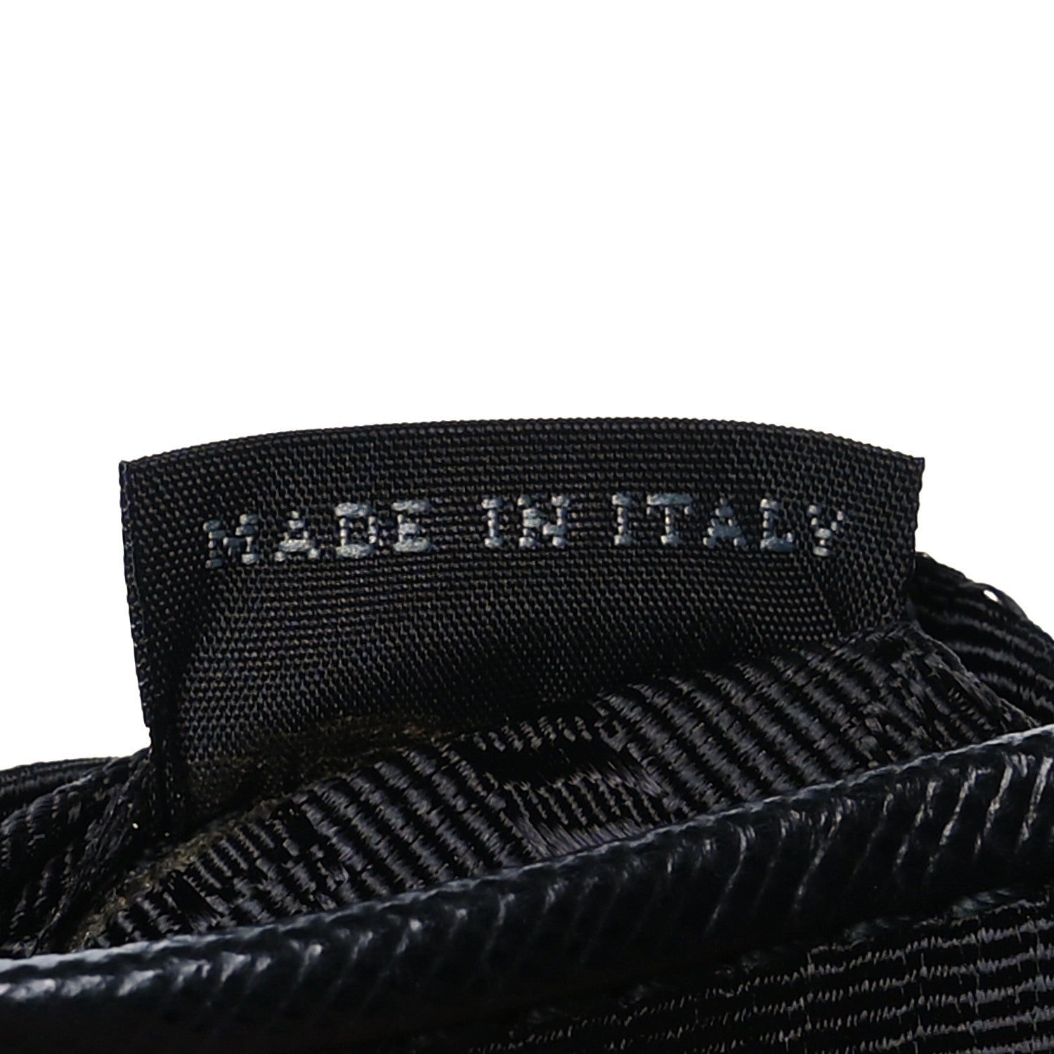 Prada Tessuto Nylon Saffiano Shoulder Bag Black 7 of 14