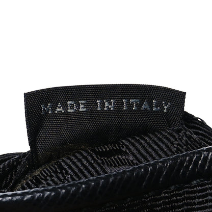Prada Tessuto Nylon Saffiano Shoulder Bag Black 7 of 14