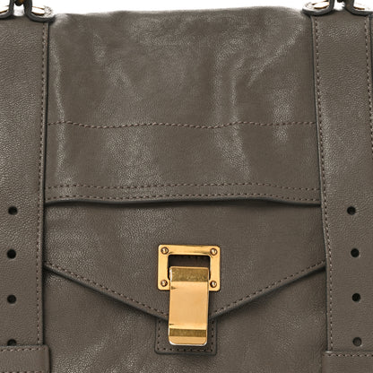 Proenza Schouler Lambskin Medium PS1 Satchel Smoke 8 of 10