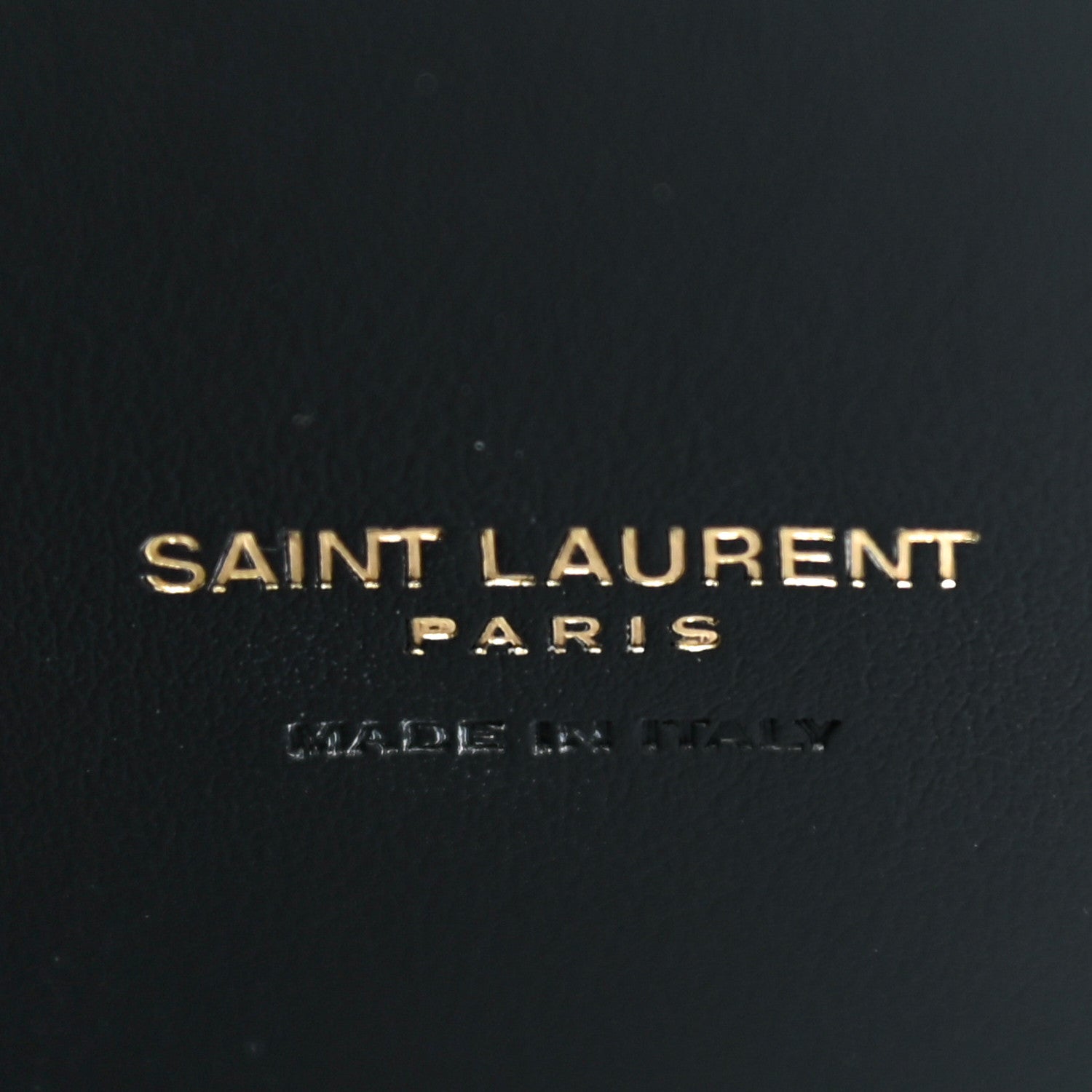 Saint Laurent Calfskin Crocodile Embossed Small Sac De Jour Black 6 of 9