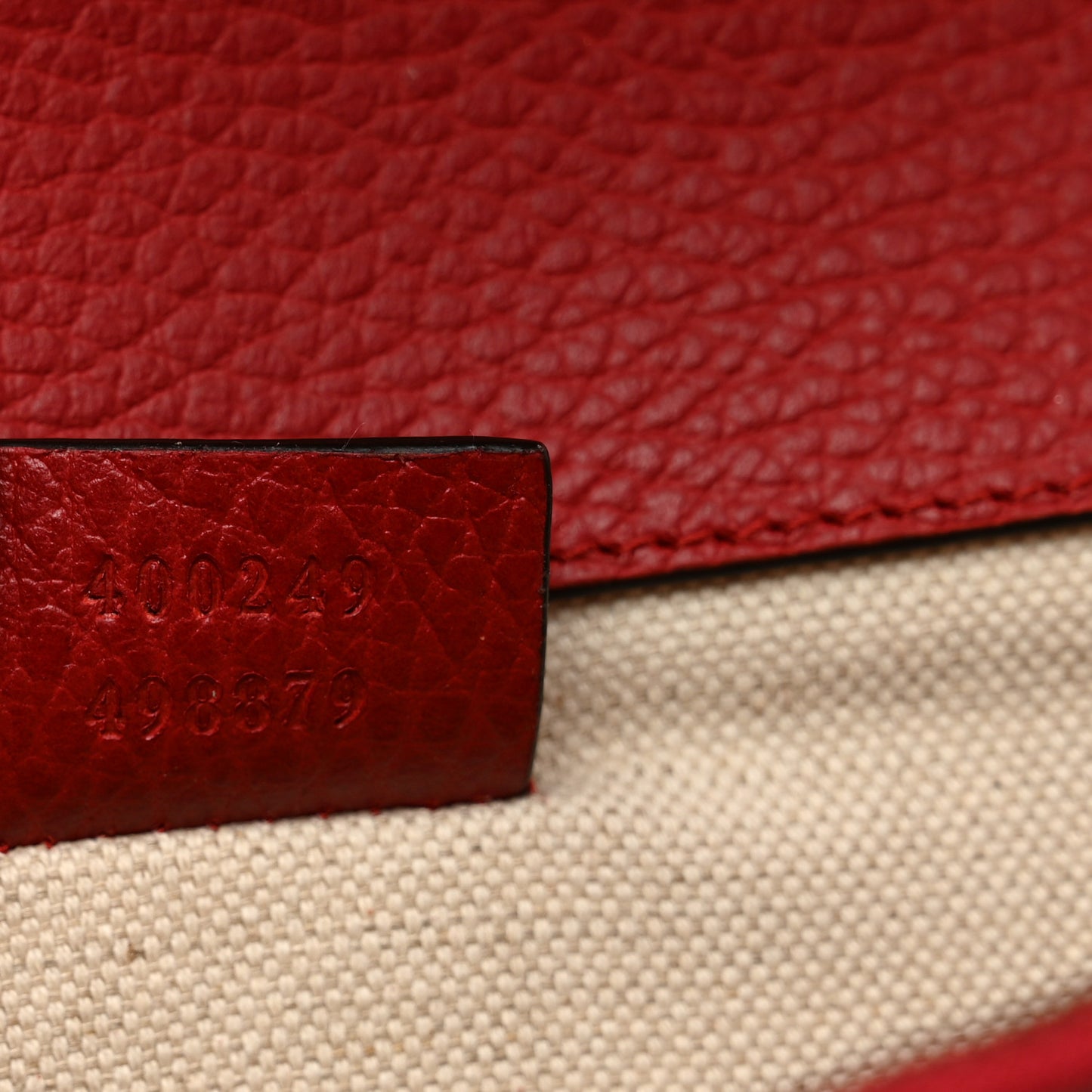 Dollar Calfskin Swarovski Crystal Small Dionysus Shoulder Bag Hibiscus Red