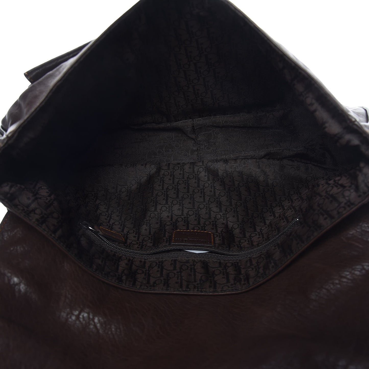 Calfskin Gaucho Double Saddle Bag Brown