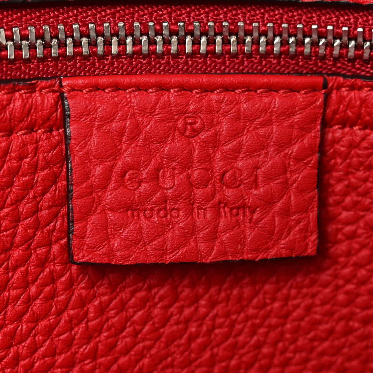 Soft Calfskin Small Jackie Top Handle Bag Hibiscus Red