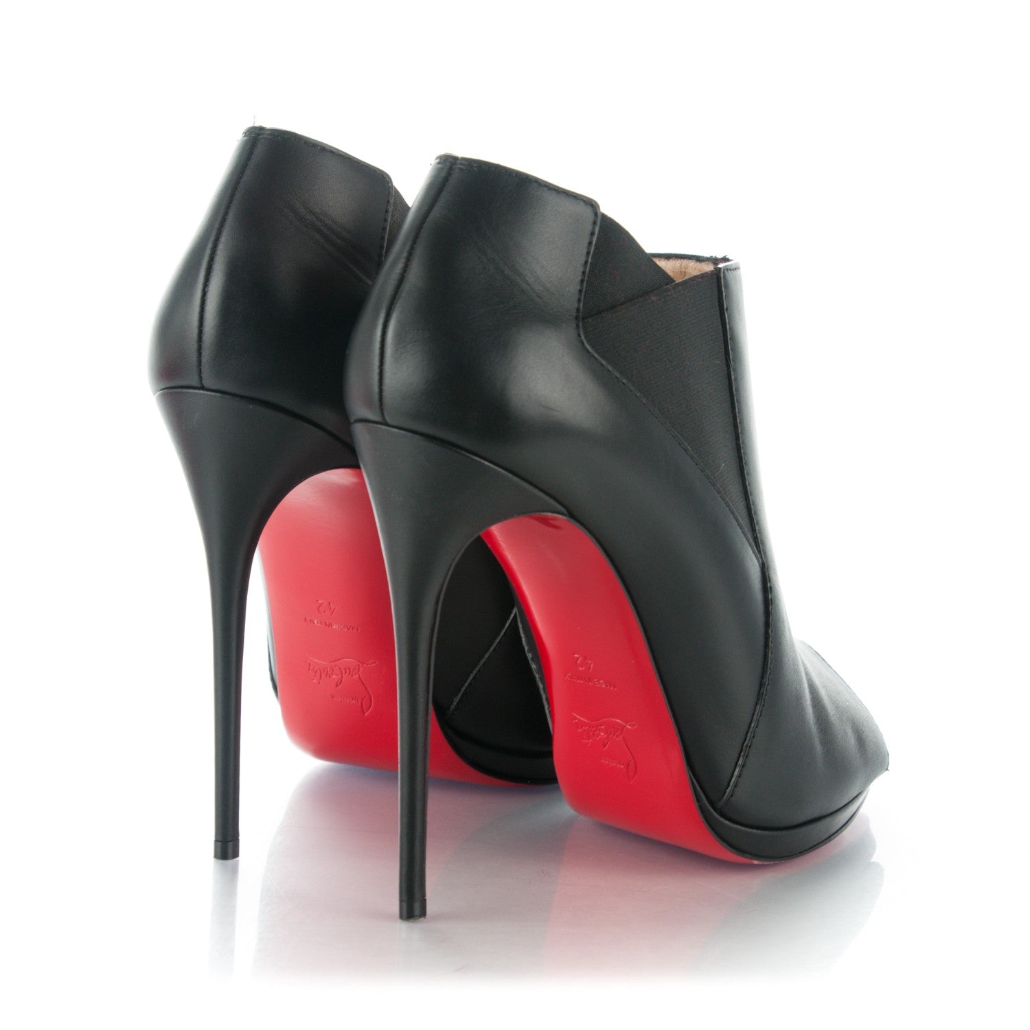 Christian Louboutin King Calf Bootstagram 120 Ankle Boots 42 Black 4 of 7
