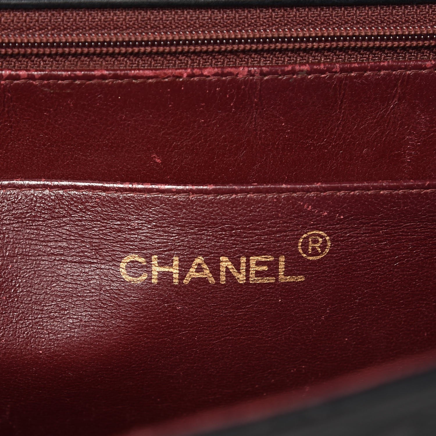 Chanel Lambskin Quilted XL Jumbo Single Flap Black 7 of 14