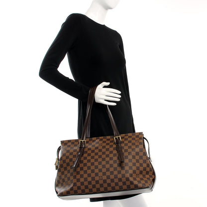 Louis Vuitton Damier Ebene Chelsea Tote 2 of 11