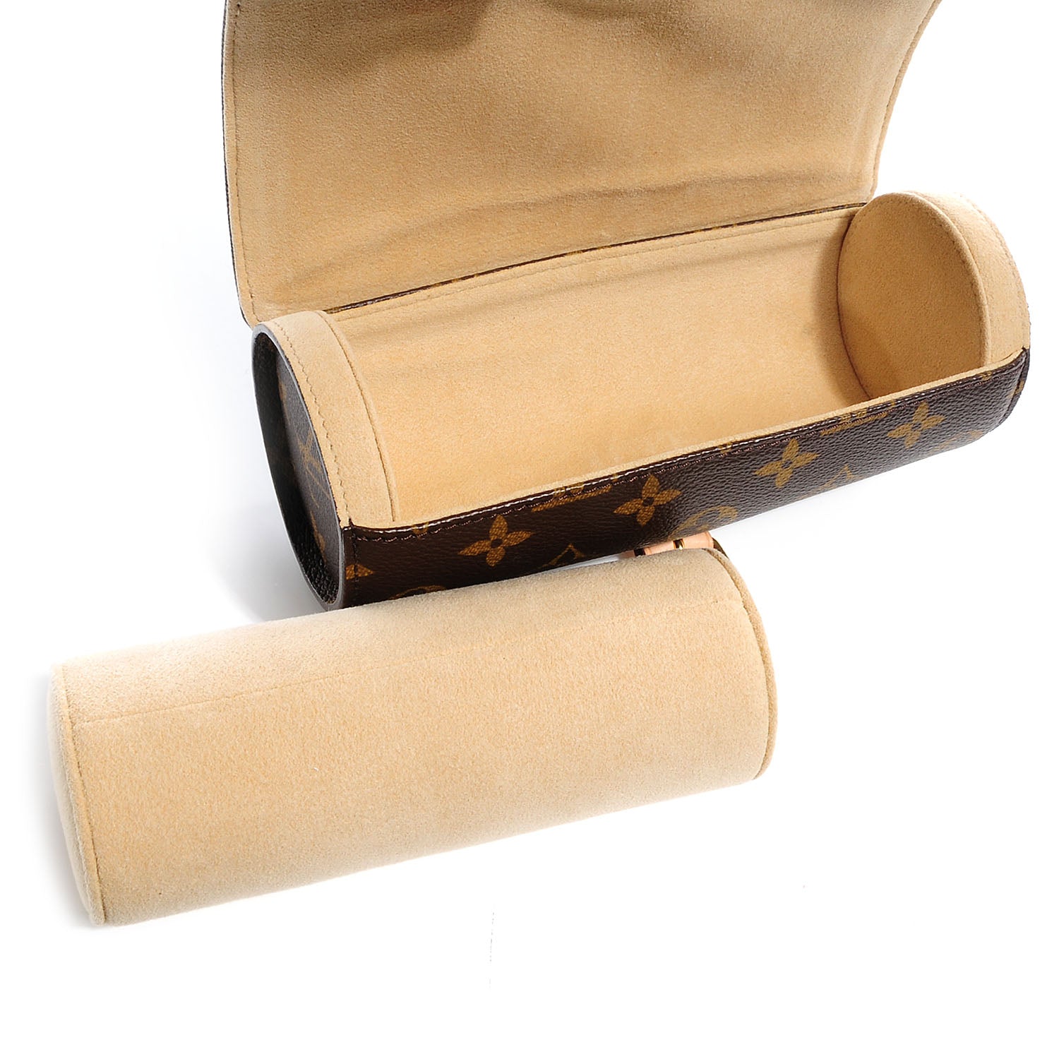 Louis Vuitton Monogram 3 Watch Travel Case 5 of 8