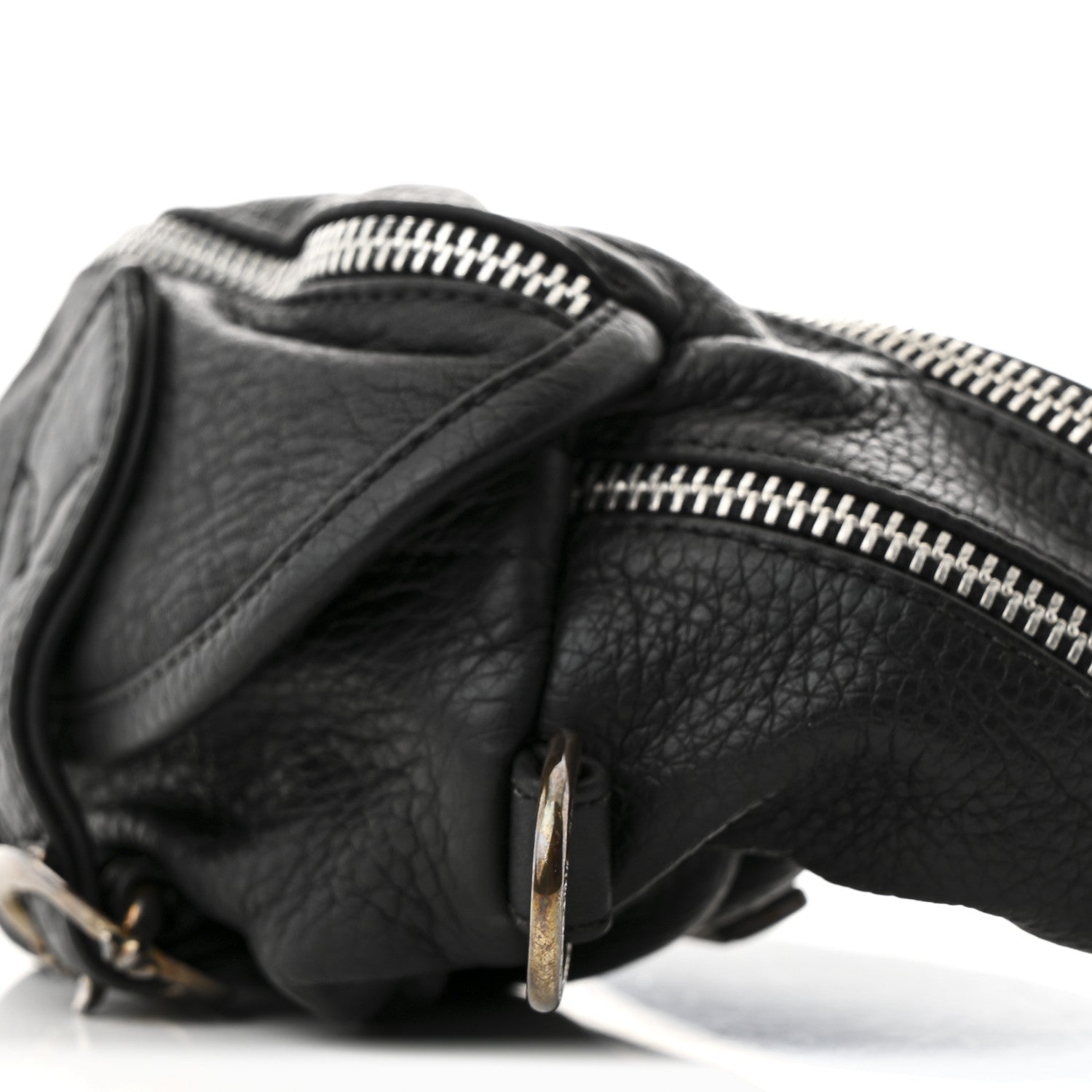 Chrome Hearts Grained Calfskin Snat Pack Gunslinger Waist Bag Black 9 of 10