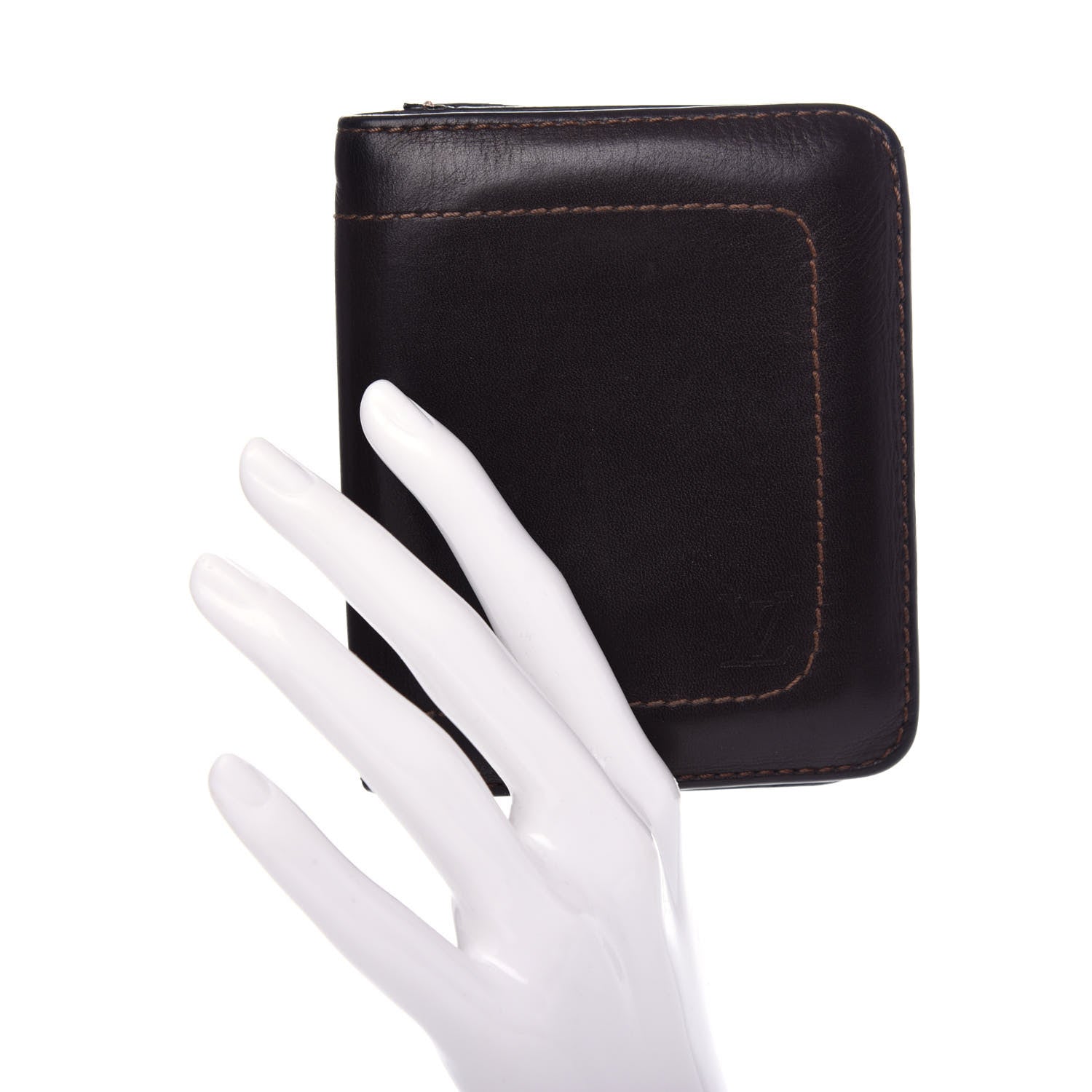 Louis Vuitton Utah Compact Wallet Coffee 2 of 12