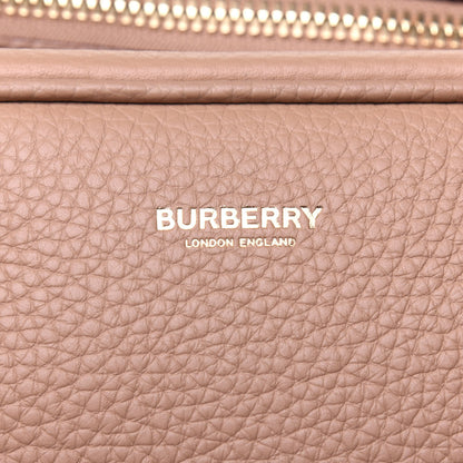 Burberry Grainy Calfskin Large Cube Bowling Bag Dark Sand 13 of 16