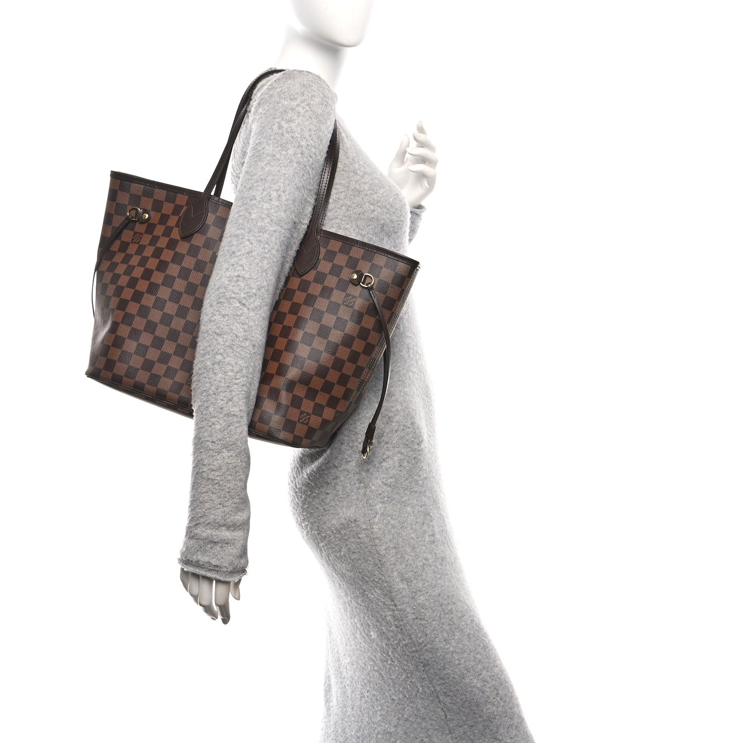 Louis Vuitton Damier Ebene Neo Neverfull MM 3 of 11