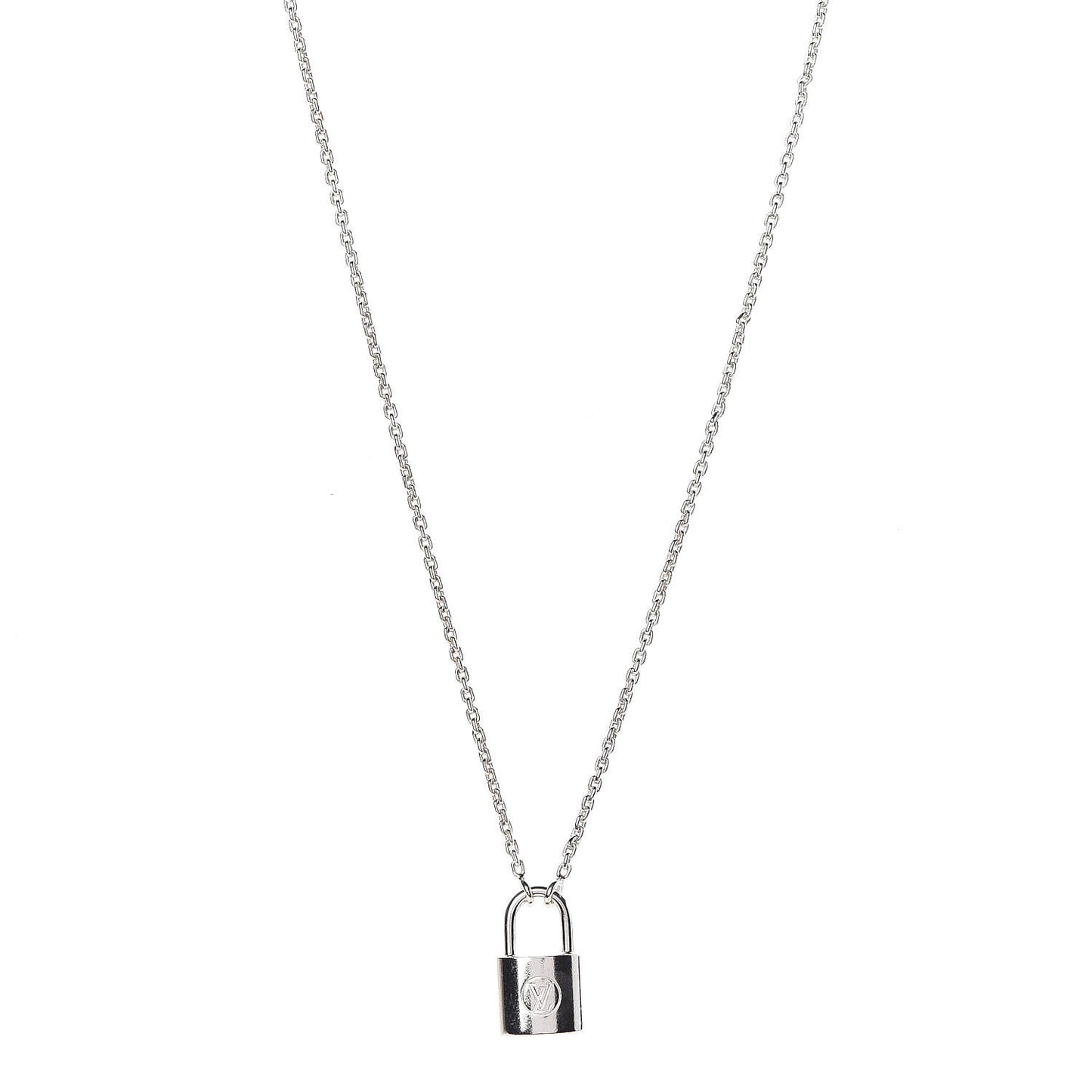 Sterling Silver Lockit Necklace