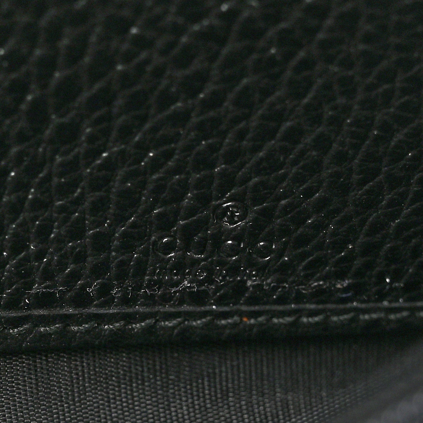 Dollar Calfskin GG Marmont Continental Wallet Black