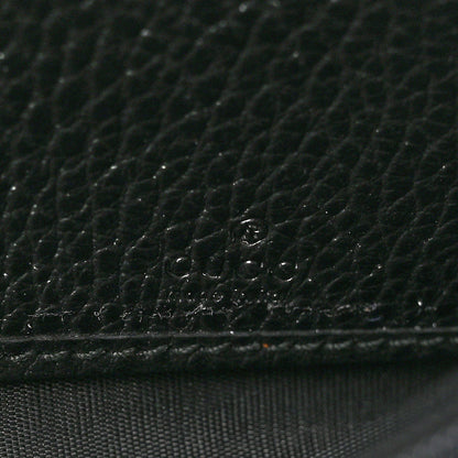 Gucci Dollar Calfskin GG Marmont Continental Wallet Black 6 of 9