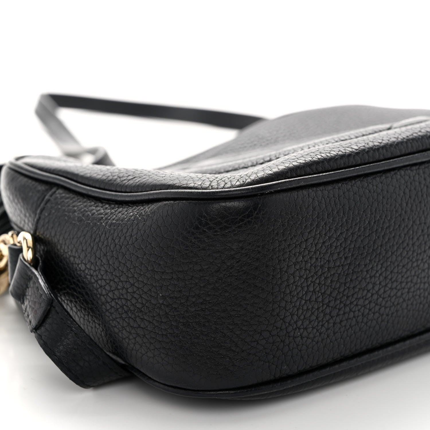 Gucci Pebbled Calfskin Small Soho Disco Bag Black 8 of 9